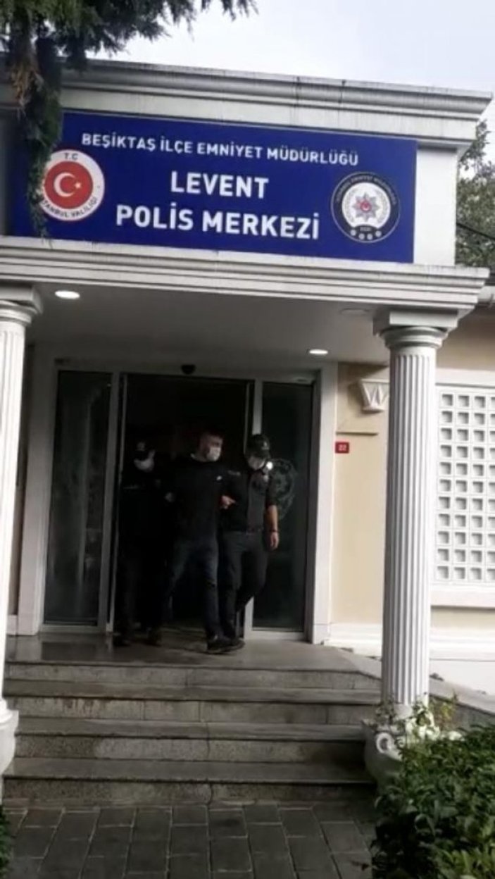 Beşiktaş’ta torbacının mıknatıslı çanta oyunu