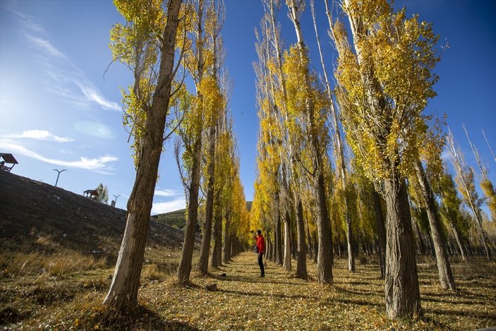 Erzurum'un Tekederesi, ziyaretçilerini sonbahar renkleriyle karşıladı