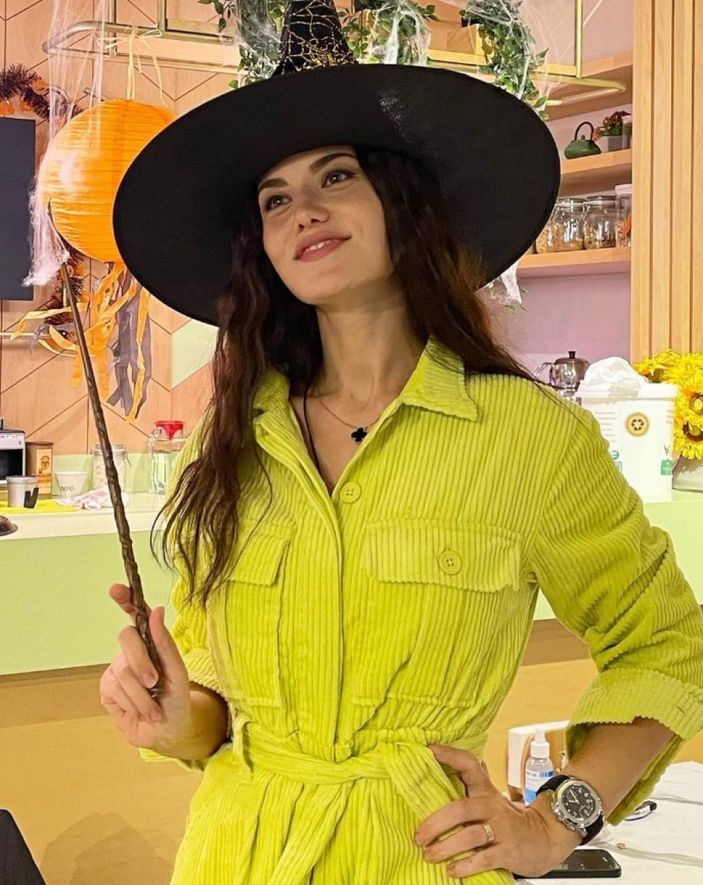 Alparslan: Büyük Selçuklu dizisinin Akça'sı Fahriye Evcen cadı oldu! İşte o kareler