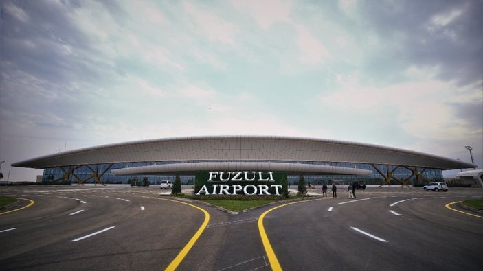 Fuzuli Havalimanı'nın inşası 8 ay sürdü