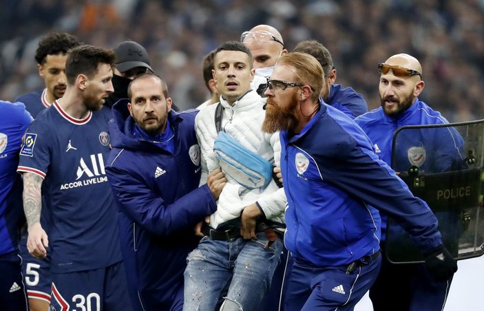 Marsilya - PSG maçında Messi'yi şoke eden olay