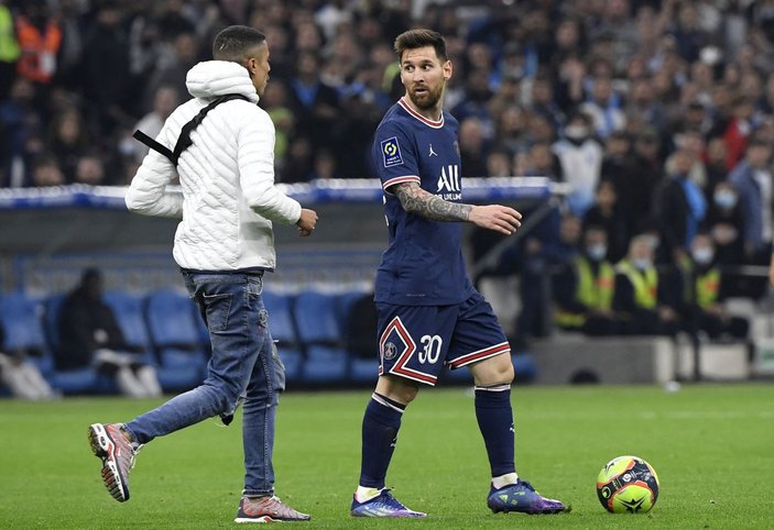 Marsilya - PSG maçında Messi'yi şoke eden olay