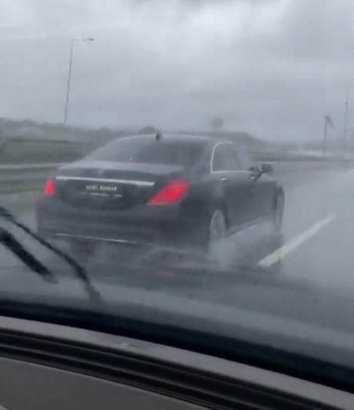 Temel Karamollaoğlu, Kocaeli'ne Mercedes'iyle gitti