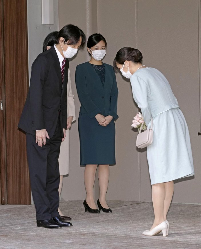 Prenses Mako, Komuro Kei ile dünya evine girdi