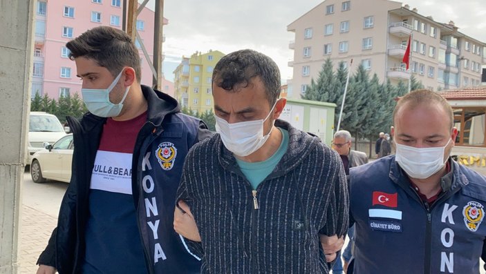 Konya’da, otobüsten indirildiği için yolcuya ateş eden zanlı yakalandı