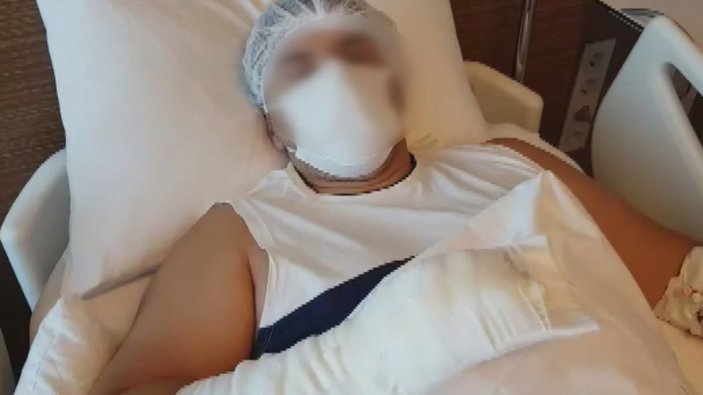 Beyoğlu’nda, güvenlik görevlisinin parmağını koparan kadın tahliye edildi
