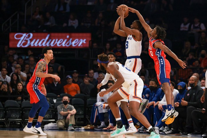 New York Knicks, Philadelphia 76ers'i 112-99 yendi