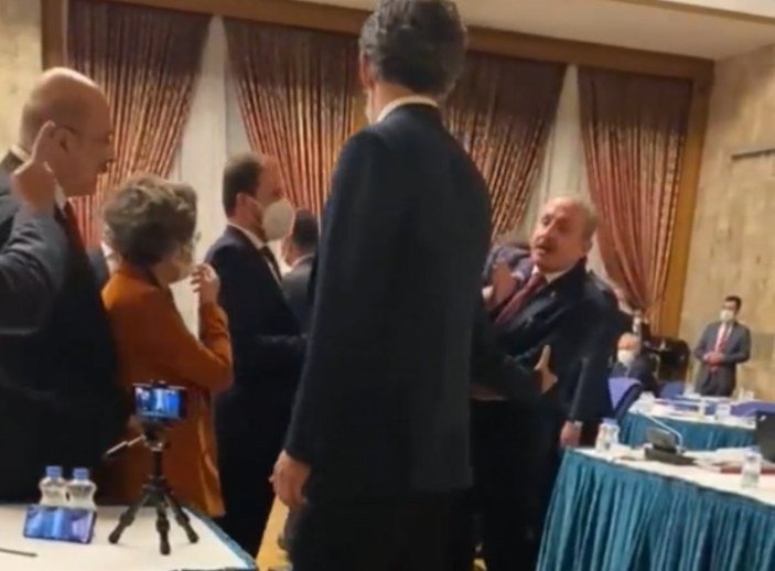HDP'li Gergerlioğlu ile Mustafa Şentop arasında gerginlik