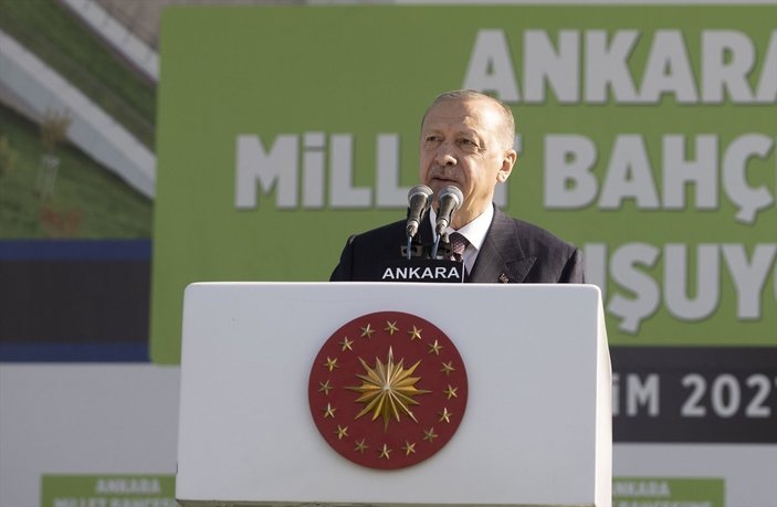 Cumhurbaşkanı Erdoğan: Atatürk Havalimanı'nda millet bahçesi kuruyoruz
