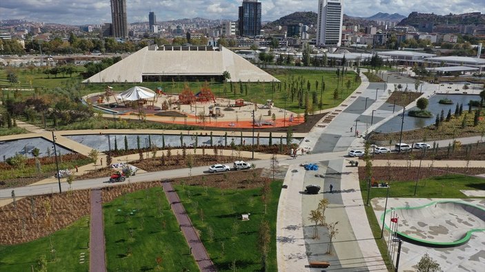 Ankara AKM Millet Bahçesi açıldı