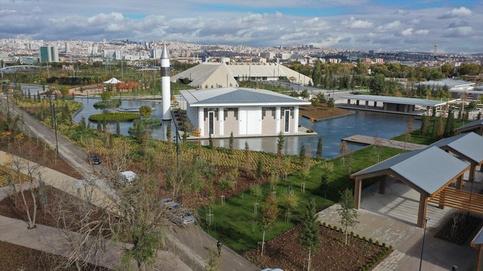 Ankara AKM Millet Bahçesi açıldı