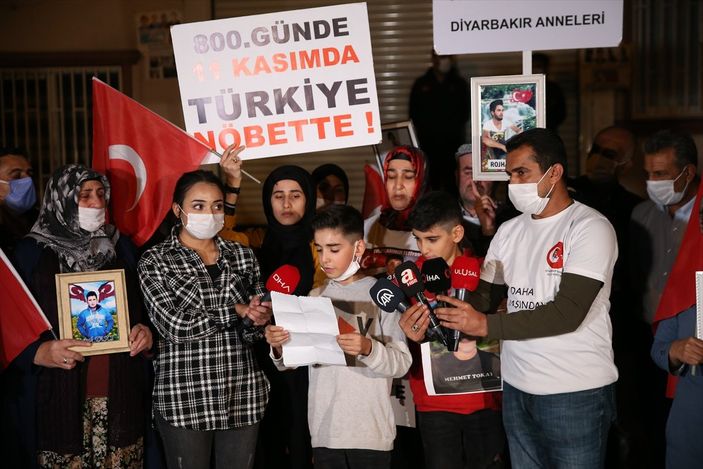 Diyarbakır'daki evlat nöbetindeki aile sayısı 238 oldu