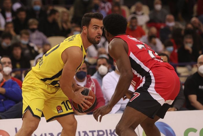 a Fenerbahçe EuroLeague'de Olympiakos'a yenildi