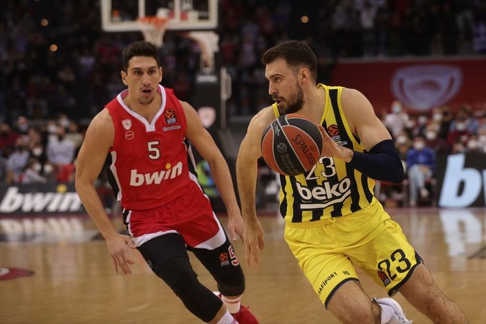 a Fenerbahçe EuroLeague'de Olympiakos'a yenildi
