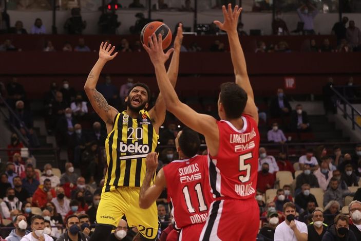 a Fenerbahçe EuroLeague'de Olympiakos'a yenildi