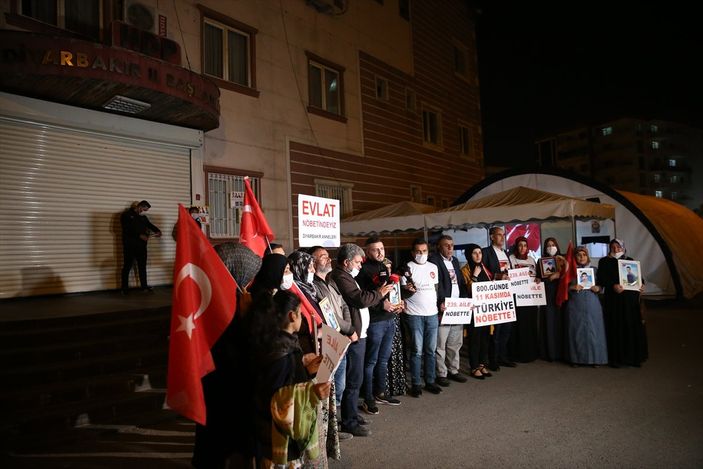 Diyarbakır'daki evlat nöbetindeki aile sayısı 238 oldu