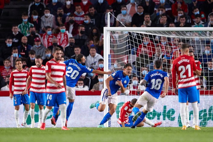 Enes Ünal'ın gol attığı maçta Getafe ile Granada 1-1 berabere kaldı