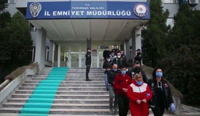Tekirdağ’da torbacı operasyonu: 6 tutuklama