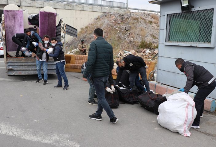 Kayseri'de uyuşturucu tacirinden basın mensuplarına: Poz vereyim mi ağabey