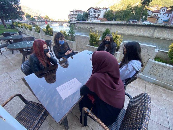Amasya'da nehir manzaralı otel, öğrencilere yurt oldu