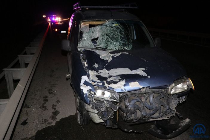 Kütahya'da otomobilin çarptığı bisikletin sürücüsü öldü