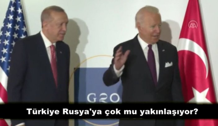 Joe Biden, Türkiye-Rusya ilişkilerine dair soruya yanıt vermedi