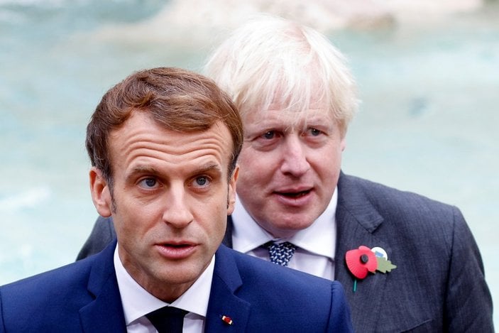 Boris Johnson ile Emmanuel Macron, balıkçılık krizini görüştü