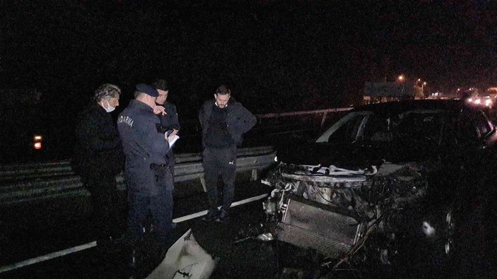 Zonguldak'ta yola dökülen mazot 4 ayrı kazaya neden oldu