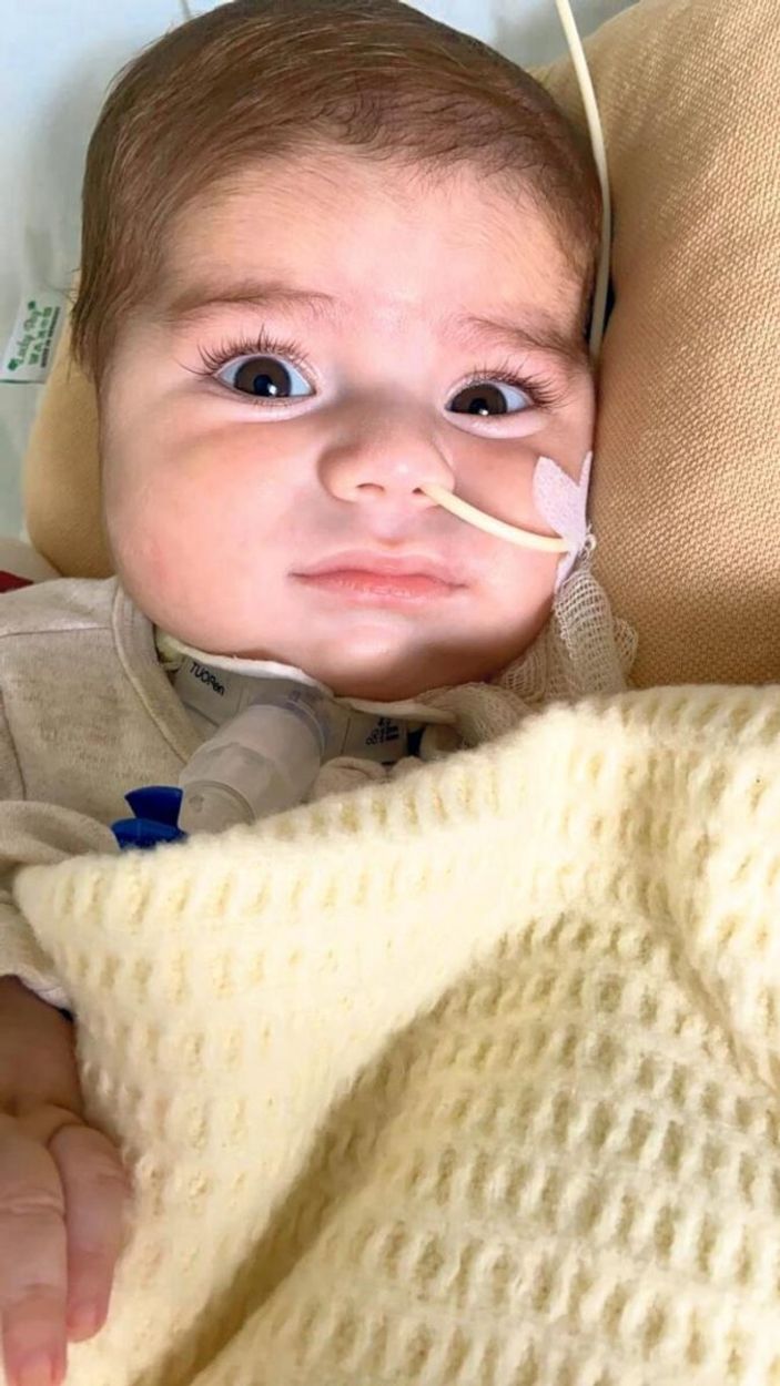 SMA hastası Hazar bebek yardım eli bekliyor