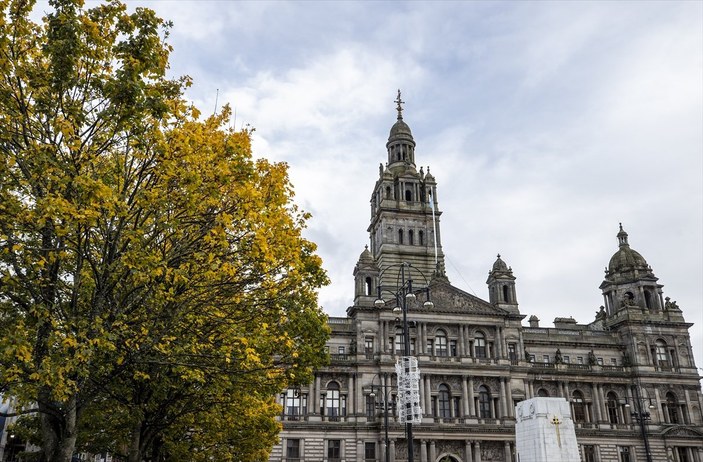 Turizm şehri Glasgow'un meşhur cadde ve yapıları