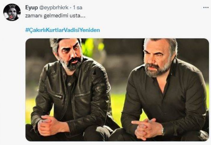 EDHO bitti, Süleyman Çakır hayranları ayağa kalktı: Kurtlar Vadisi yeniden!