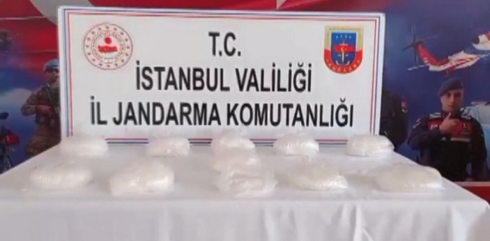 İstanbul'da jandarmadan uyuşturucu sevkine darbe
