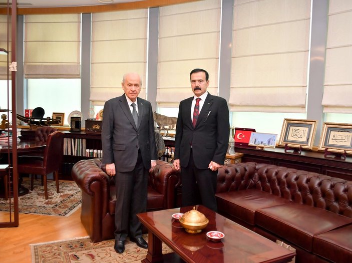 Kürşat Yılmaz, Devlet Bahçeli'yi ziyaret etti