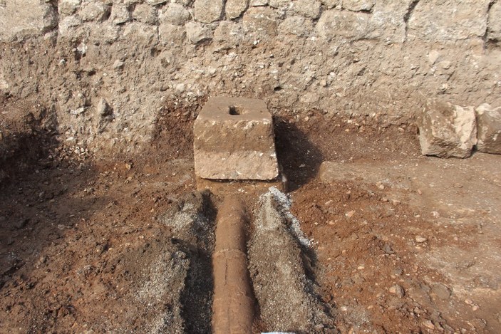 Adıyaman’da, Perre Antik Kenti’nde bin 600 yıllık yer altı su sistemi bulundu