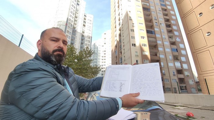 Bursa'da site sakinlerini dolandırdığı iddia edilen yönetici konuştu