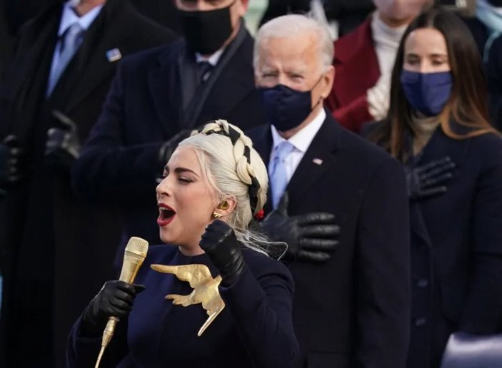 Lady Gaga: Joe Biden'ın yemin töreninde kurşun geçirmez kıyafet giydim
