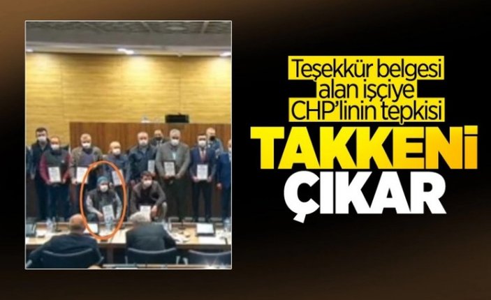 Kütahya'da CHP’li meclis üyesinin takkesinden rahatsız olduğu işçi konuştu