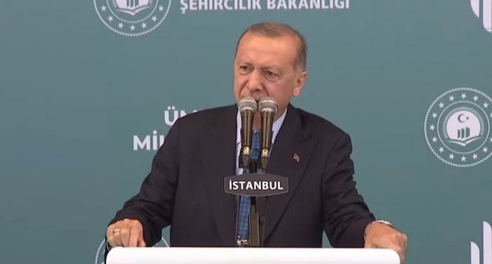 Cumhurbaşkanı Erdoğan'dan Ayasofya, AKM ve Taksim Camii mesajı