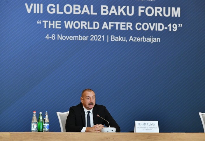 Aliyev: 27 yıldır kağıt üzerindeki BM kararını Karabağ savaşı ile uyguladık