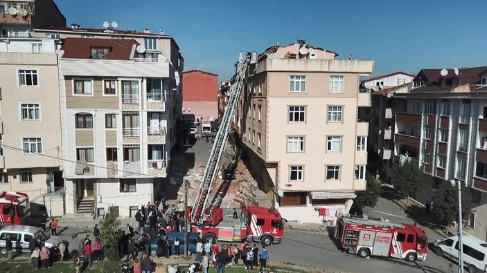 Sultangazi'de 5 katlı binada patlama