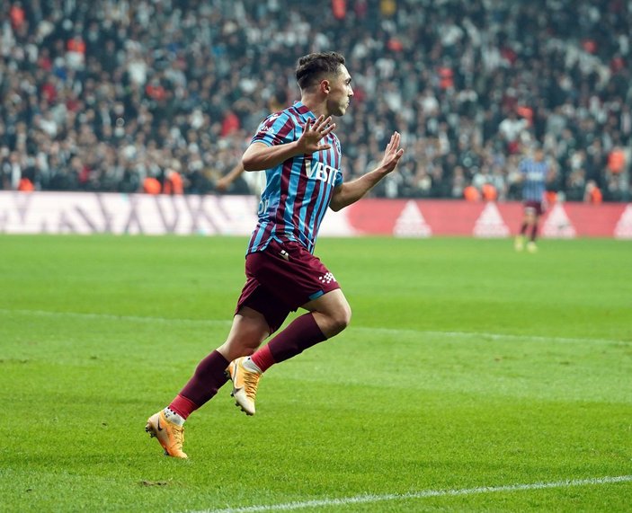 Trabzonspor, Beşiktaş'ı 2 golle mağlup etti