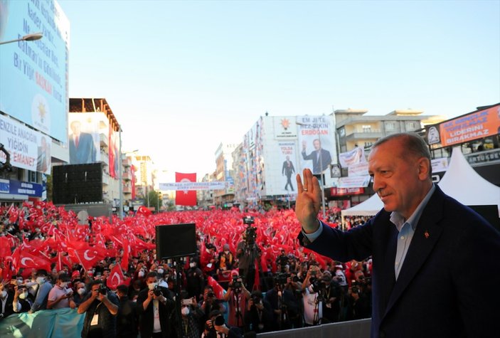 Cumhurbaşkanı Erdoğan, Batman'da toplu açılış töreninde konuştu