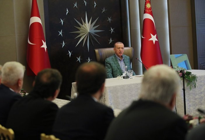 Cumhurbaşkanı Erdoğan, Boşnak STK temsilcilerini kabul etti