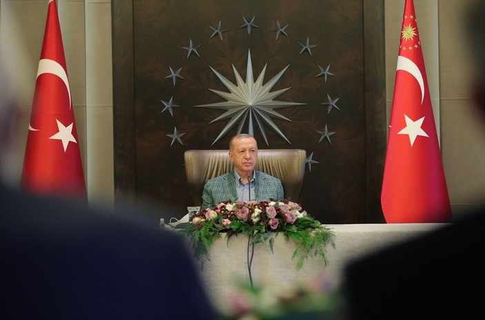 Cumhurbaşkanı Erdoğan, Boşnak STK temsilcilerini kabul etti