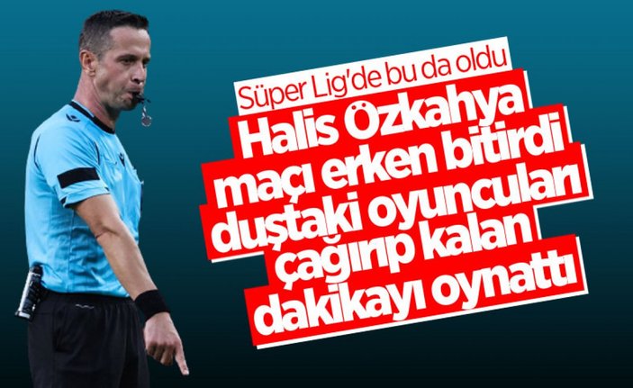Halis Özkahya: Her maç öncesi, sonrası küfür işitmekten sıkıldım