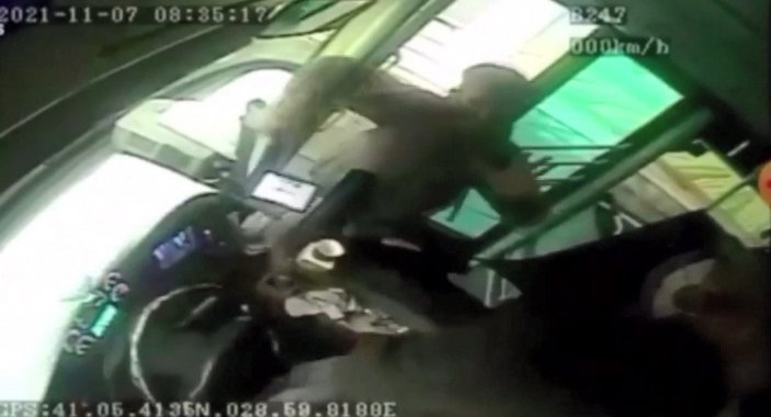 Kağıthane'de İETT şoförüne bıçakla saldıran şahıs serbest bırakıldı