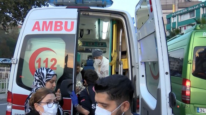 Alibeyköy'de tırdan indirilen koliler 3 kişiyi yaraladı