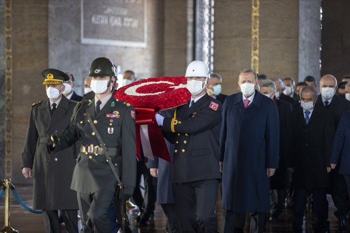 Cumhurbaşkanı Erdoğan ve devlet erkanı 10 Kasım'da Anıtkabir'de