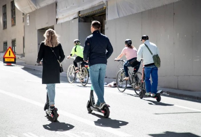 Stockholm'de elektrikli scooter sayısı azaltılacak