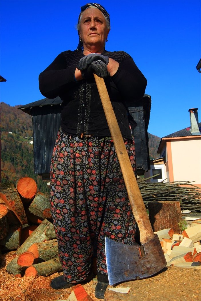 Karadenizli kadınların kış hazırlığı